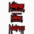 Screenshot-2024-05-05-181025.png 3x WES CRAVEN's A NIGHTMARE ON ELM STREET Logo Display by MANIACMANCAVE3D
