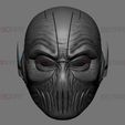 12.jpg Zoom Flash Mask - Hunter Zolomon Cosplay - DC Comics 3D print model