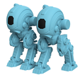Bodies.png Xeno Mech Miniatura Modular: Alien Mech Battle Unit for Tabletop Wargames - Diseño imprimible en 3D libre de derechos de autor