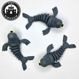 Flexi-Tiny-Walrus,-P5.png Flexi Tiny Walrus, Gelenkige Zappelfigur, inklusive Schlüsselanhänger, inklusive 3mf