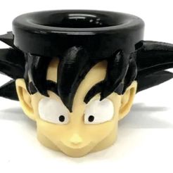 GOKU.jpg Free STL file Mate Goku (Dragon Ball)・3D print design to download