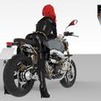 viuda-moto.188.jpg Black Widow on Black Widow Bike Marvel Motorcycle