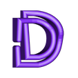 D.stl Download free STL file Alphabet "36 Days of Type" • 3D printable model, dukedoks