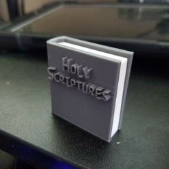 Bible.jpg Fichier 3D gratuit Couverture de la Bible・Design pour imprimante 3D à télécharger
