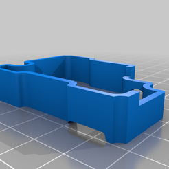 spacer_for_AB_remixed_for_fan.png Бесплатный 3D файл заказные кейсы и крышки для ELRS + адаптер для xlite (900mhz и 2.4G)・План 3D-печати для скачивания
