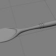 wooden_spatula_render1.jpg Wooden Spatula 3D Model