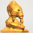 TDA0311 Rhinoceros (iii) A03.png Бесплатный 3D файл Rhinoceros 03・Модель 3D-принтера для загрузки
