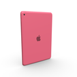 1.png Apple iPad 10.2 inch (9th Gen) Pink Color - Elegant Tablet 3D Model