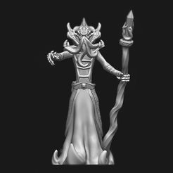 1.png Free STL file DnD miniature illithid mindflayer monster ver 3.0・3D printing template to download