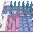 MYST1S-tinkercad.png Mysthea (KS or retail) + Solo, Icaion (retail) + Solo, & The Fall 5-in-1-Box Insert/Organizer - SLEEVED