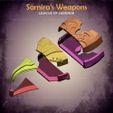 17.jpg Samira Weapon From League of Legends - Fan Art 3D print model