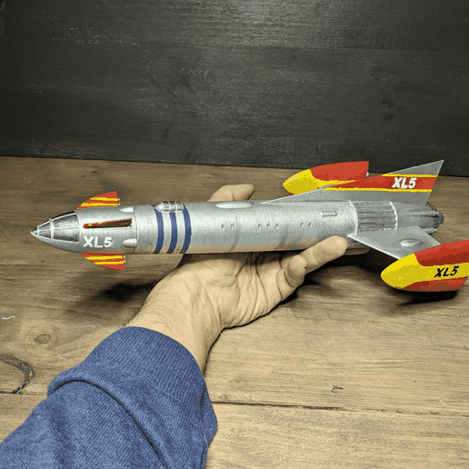 🚀 Fireball XL-5 starship・ STL File for ・Cults