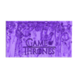 Game_Of_Thrones.stl Game Of Thrones Lithophane