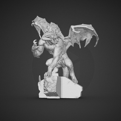 💍 Balrog Lord of the ring・ STL File for 3D printing・Cults