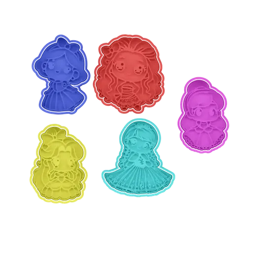 👸 princess・ STL File for 3D printing・Cults