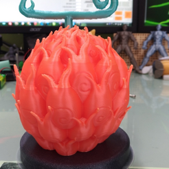 Capture d’écran 2018-01-05 à 12.43.39.png Free STL file One Piece - ACE Burning fruit・Design to download and 3D print