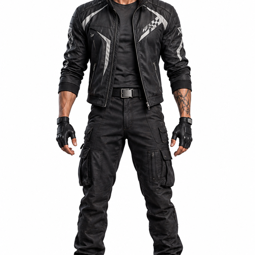 The Street Racer – Original Street Racing 3D Character | GTA & NFS Inspired