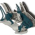 1.png 3MF-Datei SHARK-Koffer mod 01 kostenlos・Design für 3D-Drucker zum herunterladen