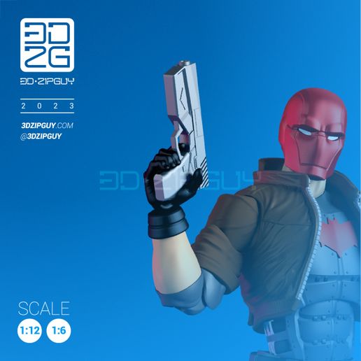 MASKED GUY - ACTION FIGURE GUN