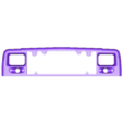 Main Body.stl Painel frontal Injora Cherokee XJ Body Facelift