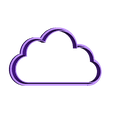 CFV0001.STL Cookie Cutter cloud kit - Cloud cutter set