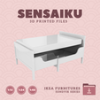 08.-SUNDVIK-Ext-Bed-Frame-with-Slatted-Bed-Base-63-3_4-In-4.png Miniature Replica SUNDVIK Ext Bed Frame with Slatted Bed Base - 63 3_4 In for Miniature Dollhouse - IKEA - 3D Print Instant Download