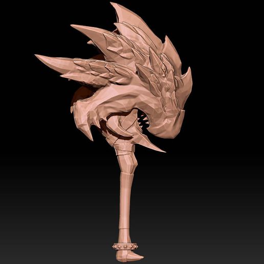2.jpg Albirath Bludgeon - Monster Hunter