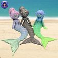 Chibi-Mermaid01.png Flexi Mermaid - Chibi Mermaid - Articulated