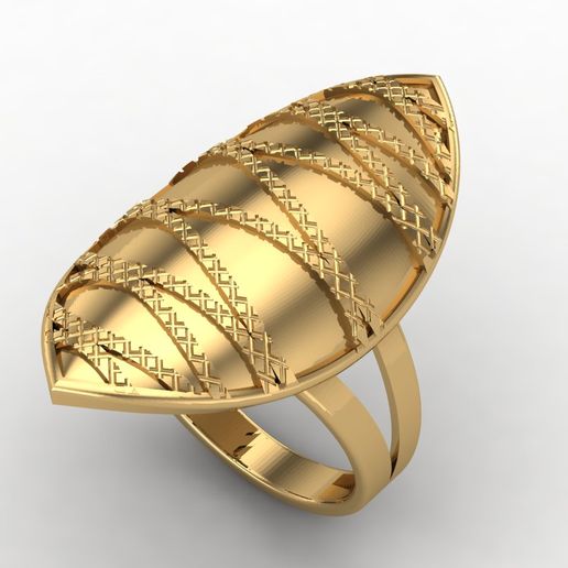 Lightweight Women Ring Jewlery Rings For Women STL 3DM 3D JEWELLERY 3D model