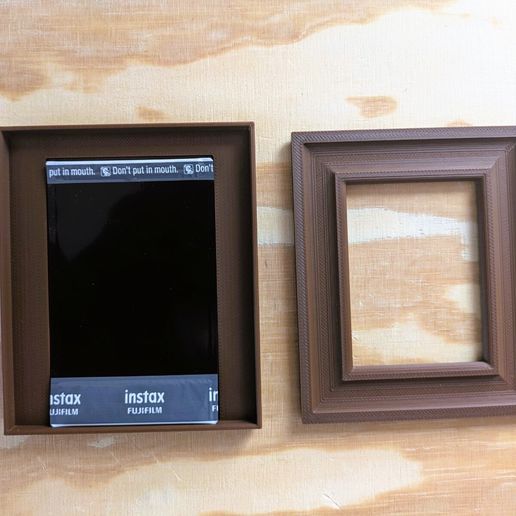 🖼️ Fujifilm Instax Mini picture frame・Free 3MF File for 3D printing・Cults