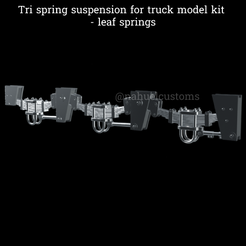 Nuevo-proyecto-2022-03-04T181948.832.png Fichier STL Suspension à trois ressorts pour modèle de camion en kit - ressorts à lames・Modèle pour impression 3D à télécharger