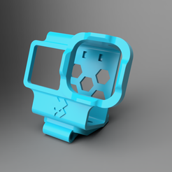 container_bomba-beaver-gp10-hardmount-25degres-3d-printing-488426.png Fichier STL gratuit Armattan Beaver GoPro 9/10/11 - 25 degres・Design pour imprimante 3D à télécharger