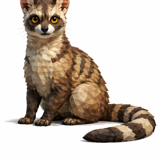 Low-Poly Civet