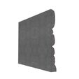 Render-107.jpg Stylized Rock Plate for 3D Printing