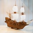 DSC_8949.jpg 3D file golden hind・3D printing template to download