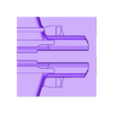 IWI Jericho 941 F - vacuo.stl IWI Jericho 941F Split Mold vacuum.