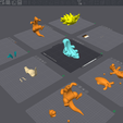 Dragonite_2.png Dragonite Multi Part Pokemon #0149 Easy to assembly