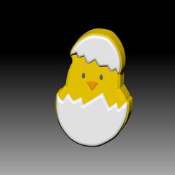 ChickEaster.jpg EASTER CHICK SOLID SHAMPOO AND MOLD FOR SOAP PUMP