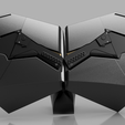The-Batman-2022-Chest-Armor-v35.png Chest Armor from "The Batman" 2022 and removable magnetic batarang