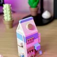 76543E8B-A88B-4736-B5B0-7B05F76F15DF.jpeg Mini Milk Box - Pen Cup