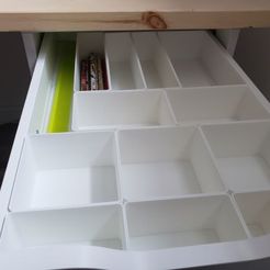 3D Printed Organizer with drawers by lukicslobodan26
