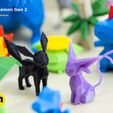 low-poly-pokemon-gen-2-3D-print09.jpg Second Generation Low-poly Pokemon Collection