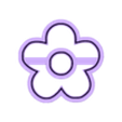 Flor3- 30mm.stl Polymer clay / cookie cutter pack flower shape #3