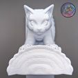 PXL_20230524_001052823.jpg Cat Bookend, Shelf Decor