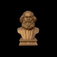 28.jpg Karl Marx 3D printable sculpture 3D print model
