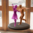 Untitled1.png Minimalist Dancing Couple Figure | Abstract Love Sculpture (3D Print STL), La La Land, lalaland, La La Land movie,