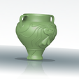 Amphora-vase-vessel-321-low-stl-93.png vase amphora greek cup vessel v321 modern style for 3d print and cnc