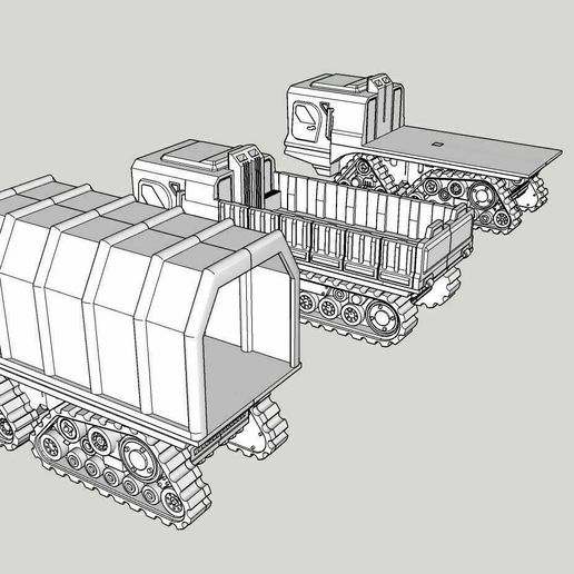 All-variations-2.jpg Modèle d'impression 3D d'un grand camion utilitaire