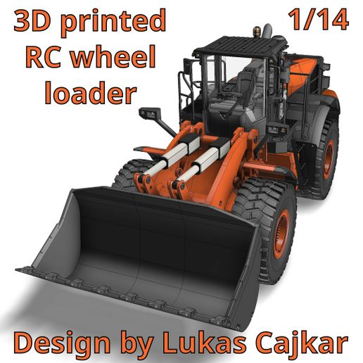 RC wheel loader Harmony 370 in 1/14 scale by Lukas Cajkar