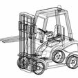 forklift-wireframe.jpg 1:35 Scale Loading Forklift Model